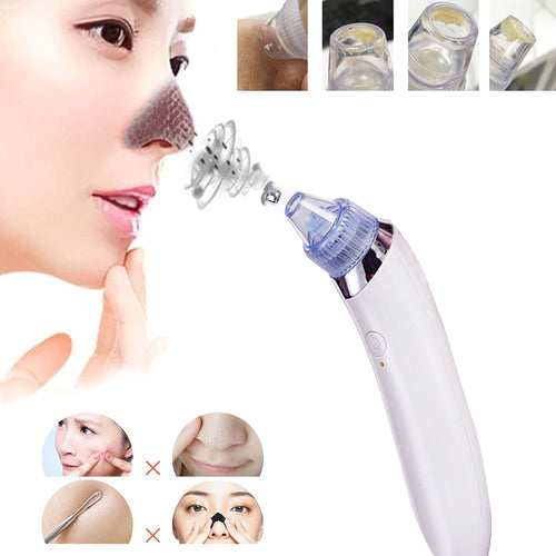 Blackhead Vacuum Electric Skin Facial Cleanser Kit Acne Cleaner Pore Remover Machine Blackhead Extractor Acne Removal Tool