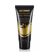 Load image into Gallery viewer, 24K Gold Collagen Facial Mask Anti Aging Whitening Wrinkle Lifting firming to blackheads Smooth Tear Peel Off Masks Skin Care